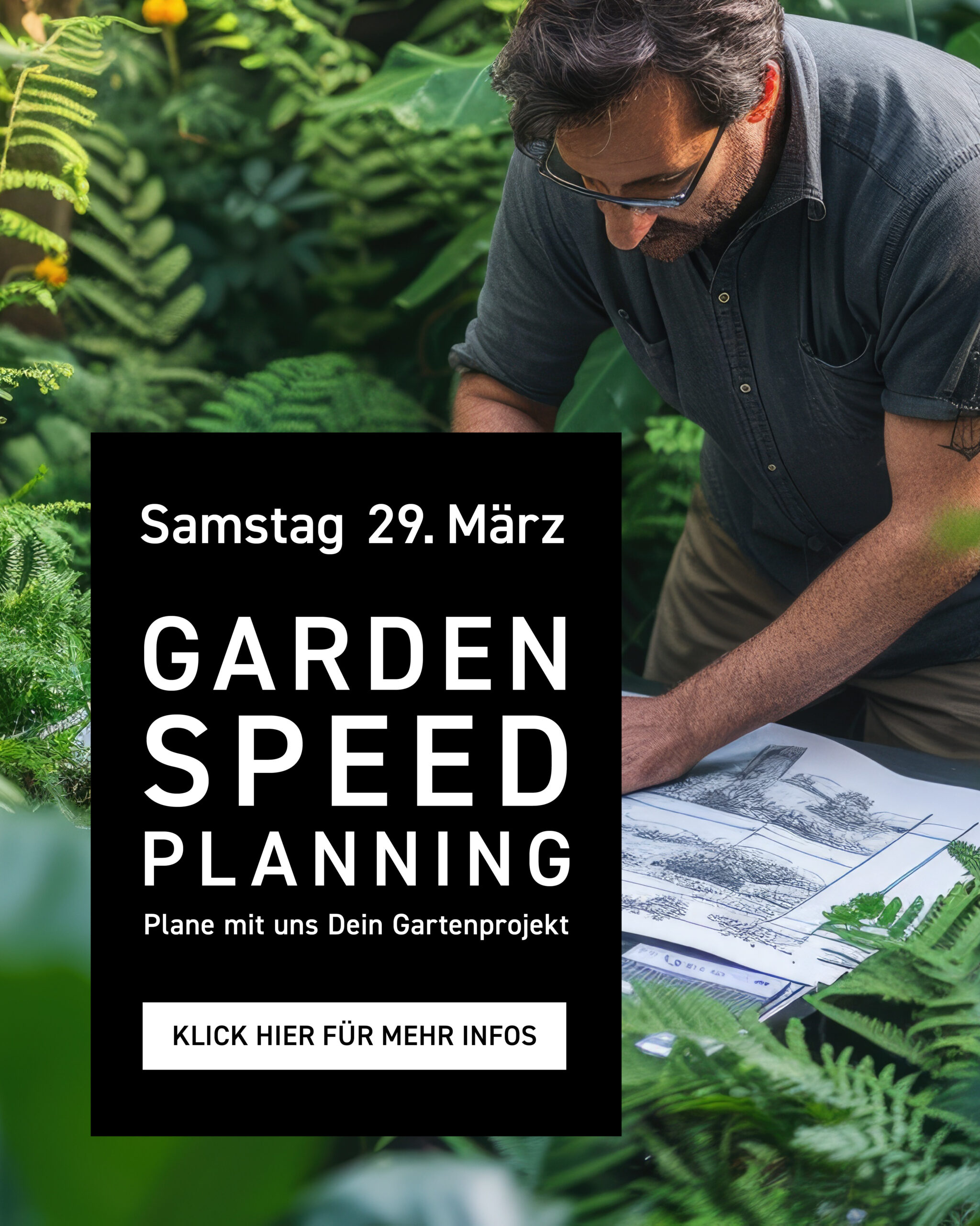 Garden-Speed-Planning im Lebensraum Garten