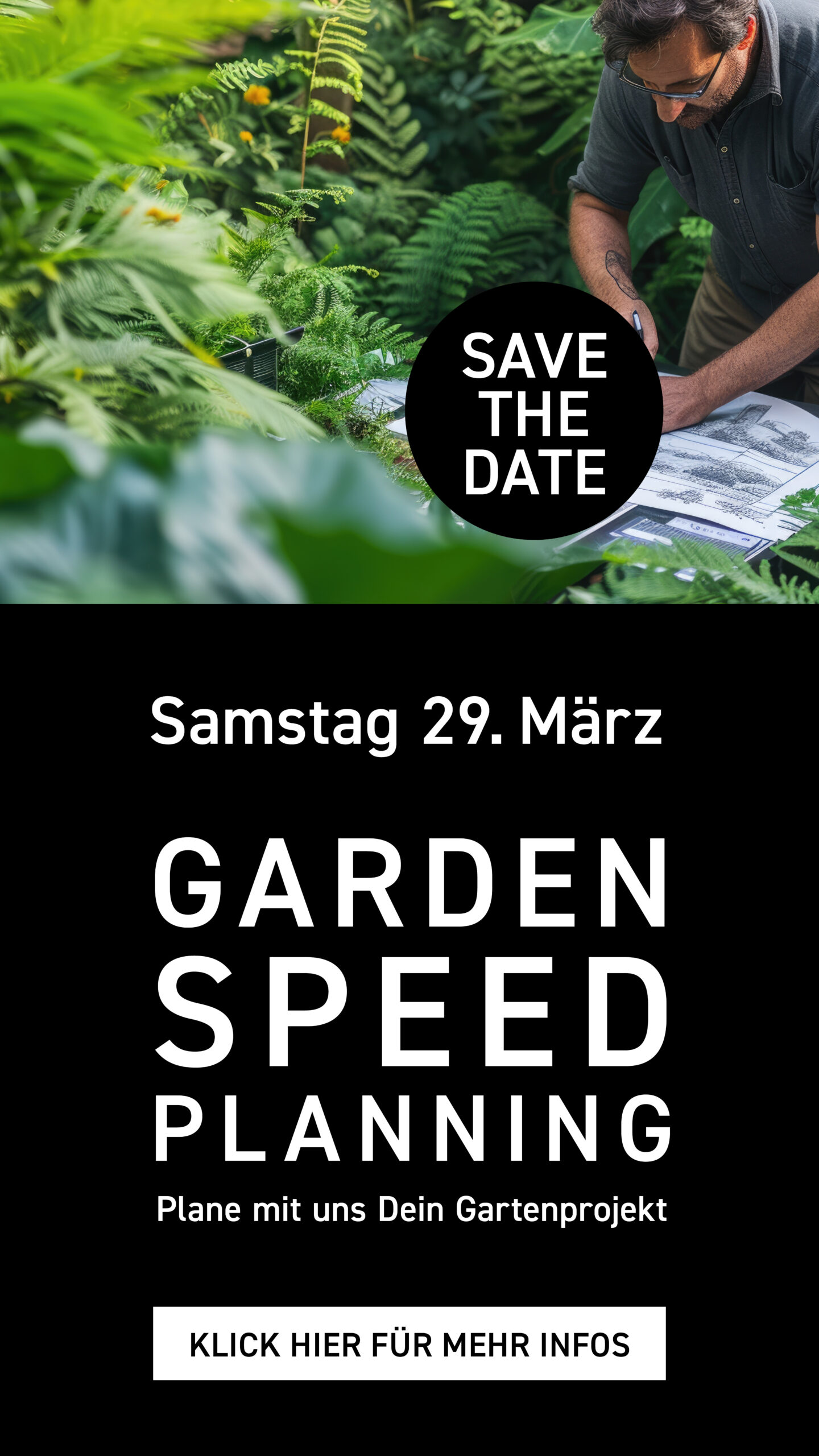 Garden-Speed-Planning im Lebensraum Garten