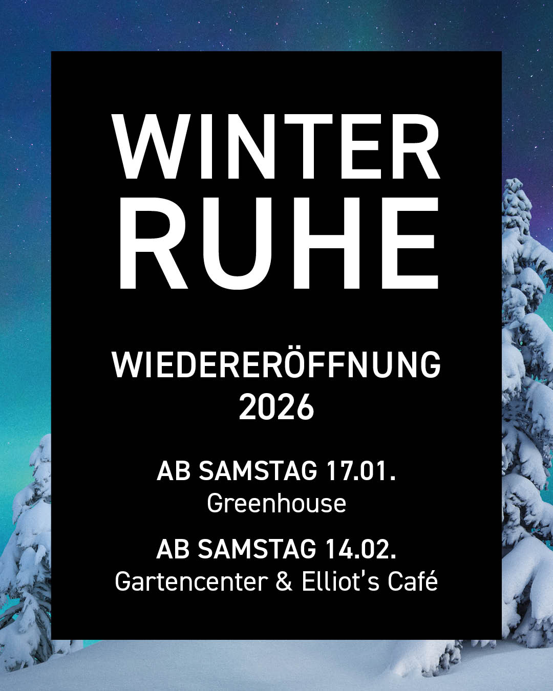 Winterruhe 2025/26