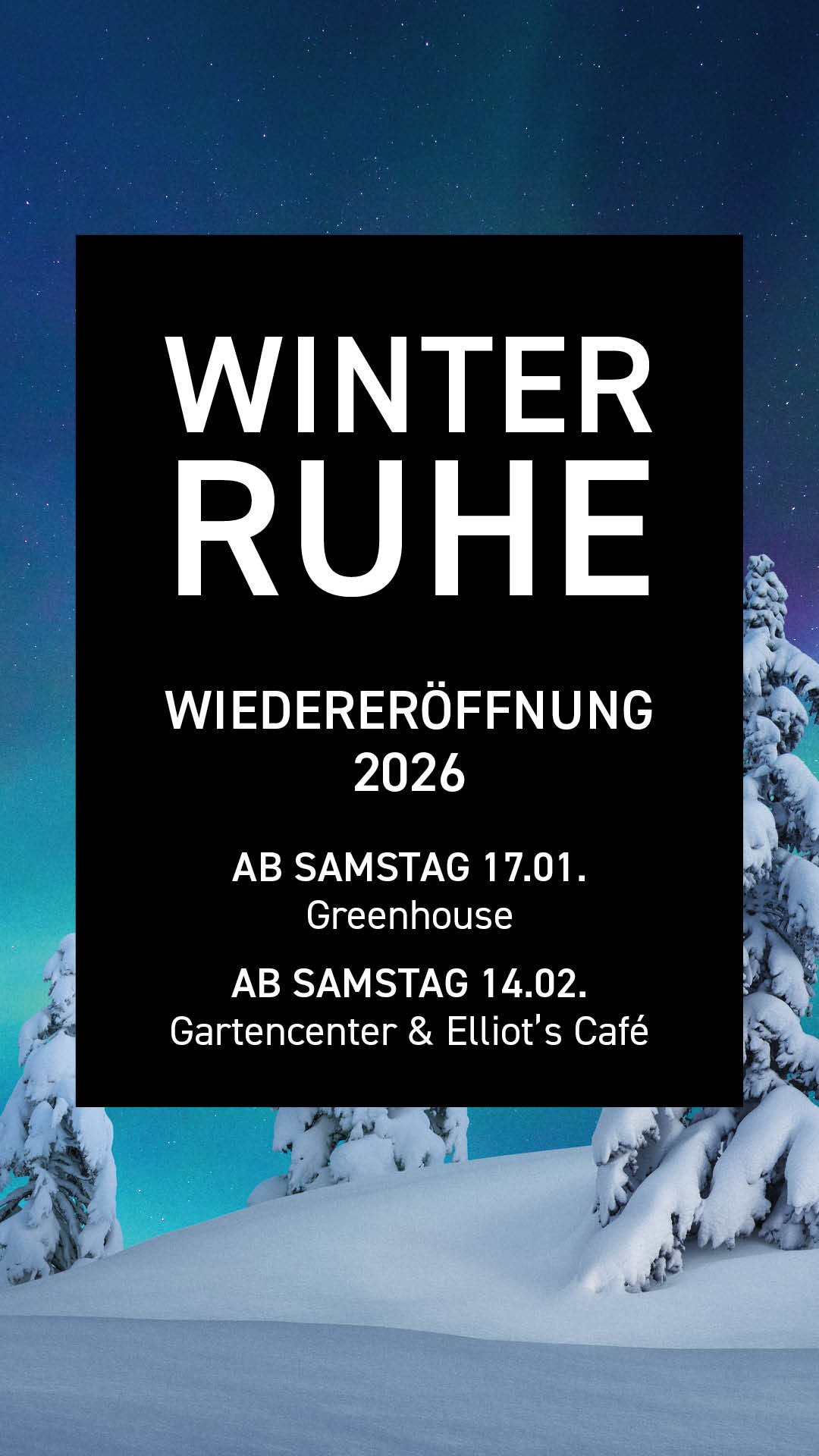 Winterruhe 2025/26