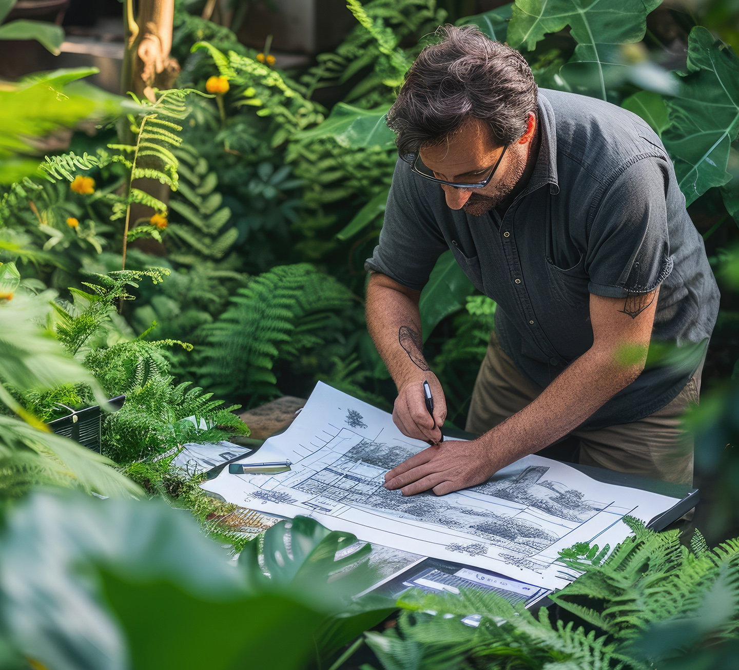 Garden-Speed-Planning im Lebensraum Garten