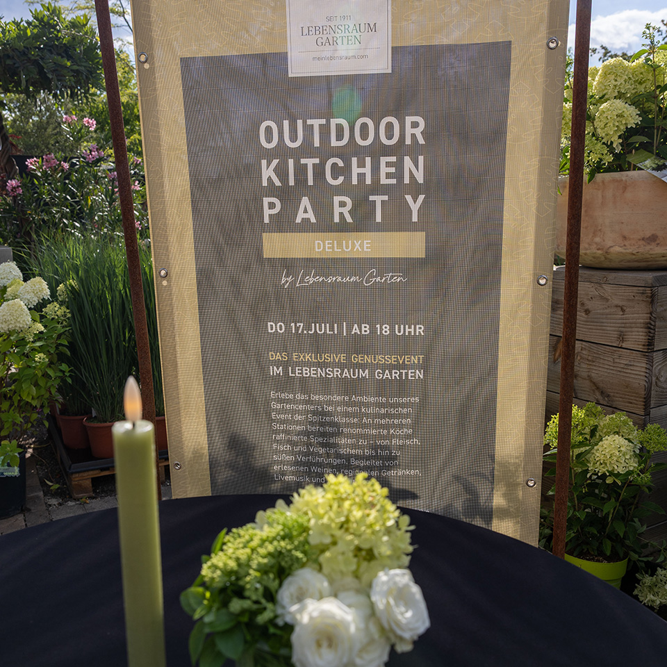 Outdoor Kitchen Party Deluxe by Lebensraum Garten 2025