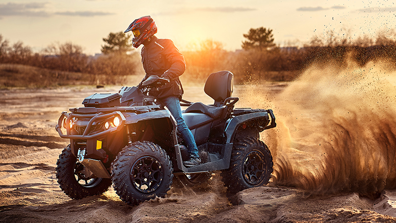 Quad-Tour im Lebensraum Garten